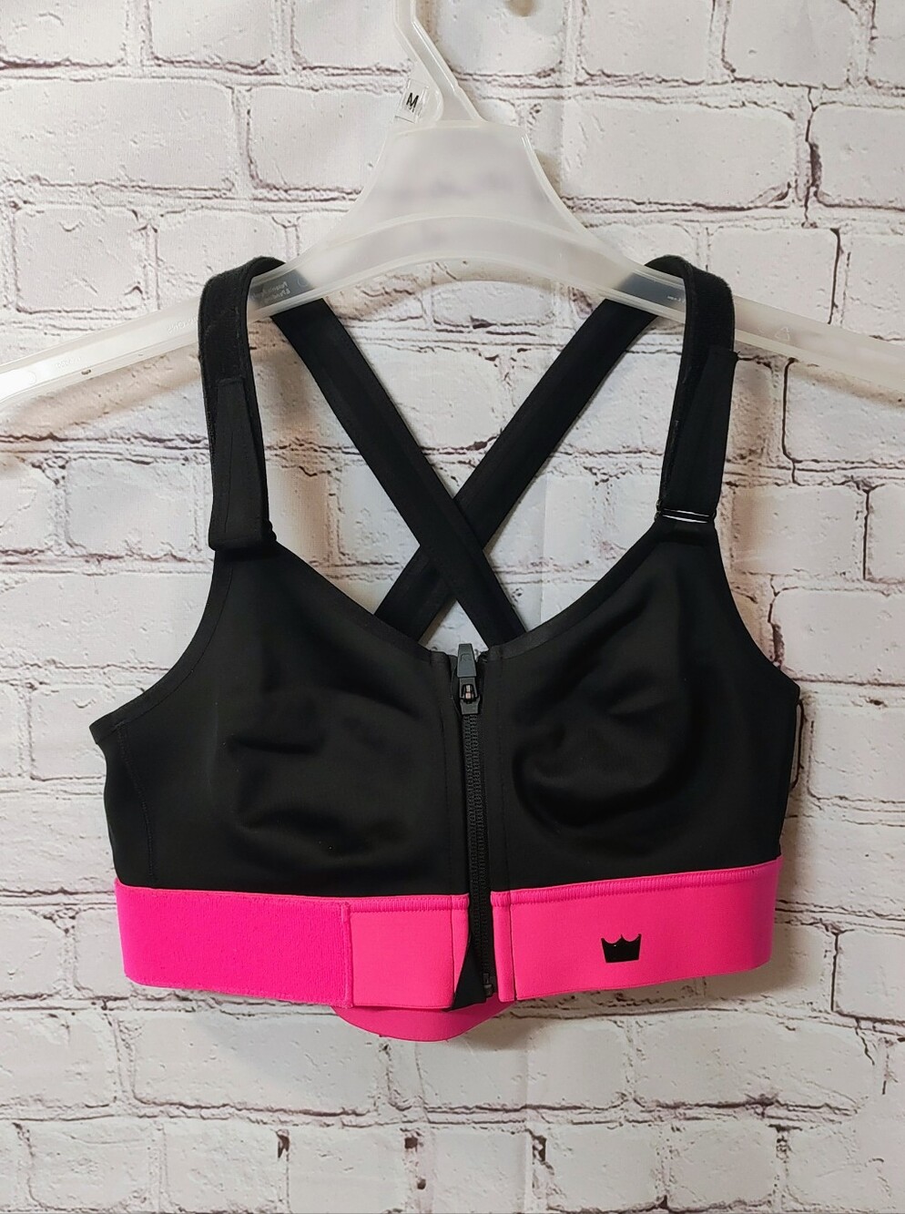 Shefit Flex Replay Sports Bra Black Pink Medium